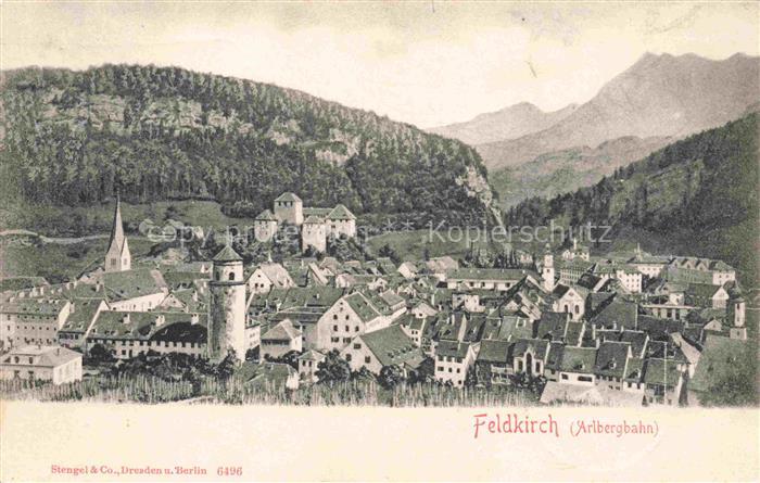 Feldkirch  Vorarlberg AT Panorama