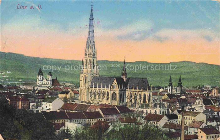 LINZ DONAU AT Kirche