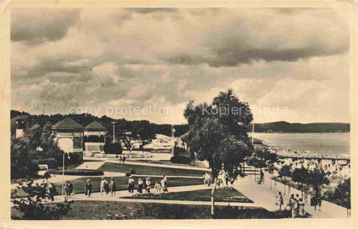 GoeHREN  Ostseebad Ruegen Strandpromenade