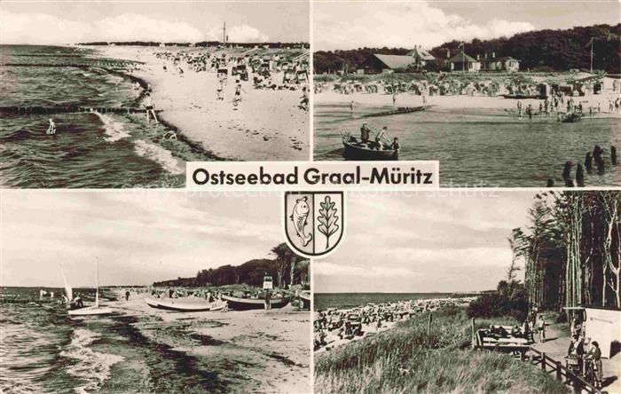 Graal-Mueritz Ostseebad Strandpanorama