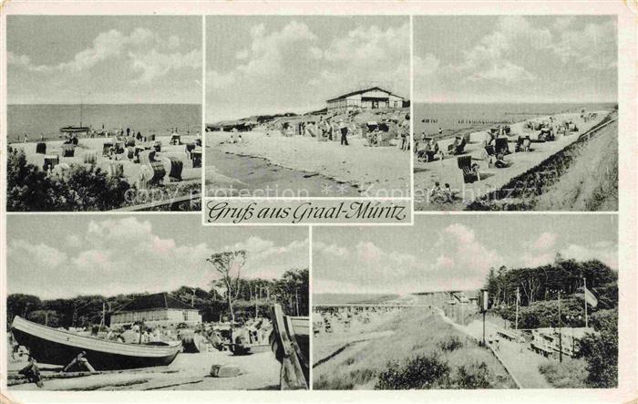 Graal-Mueritz Ostseebad Strandpartien