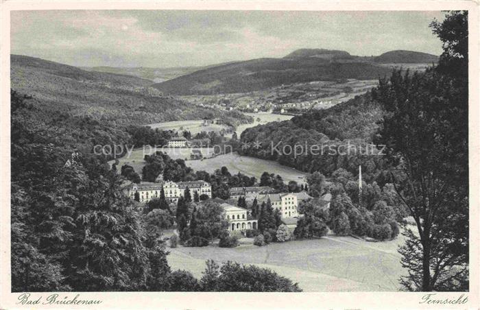 Bad Brueckenau Bayern Panorama