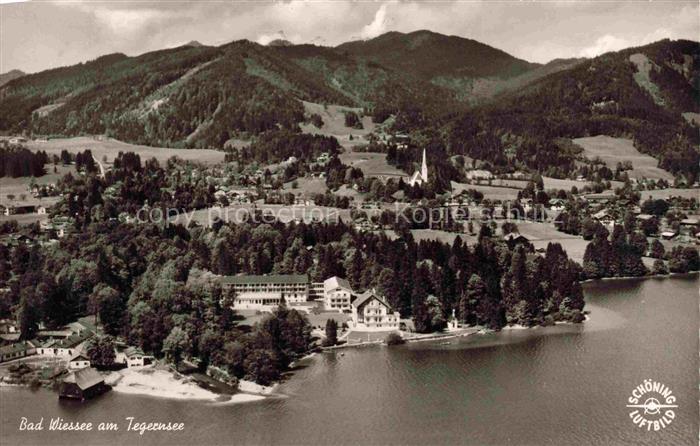 BAD WIEssEE Tegernsee Fliegeraufnahme