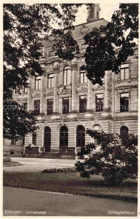 ERLANGEN Bayern Universitaet Collegienhaus