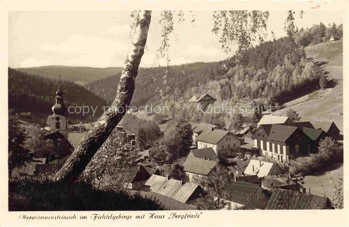 Warmensteinach Fichtelgebirge mit Haus Berfriede
