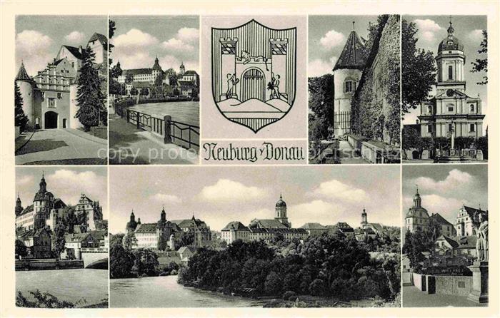 Neuburg  Donau Bayern Diverse Sehenswuerdigkeiten