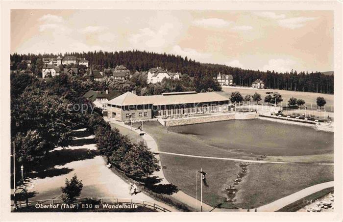 Oberhof  Thueringen Wandelhalle