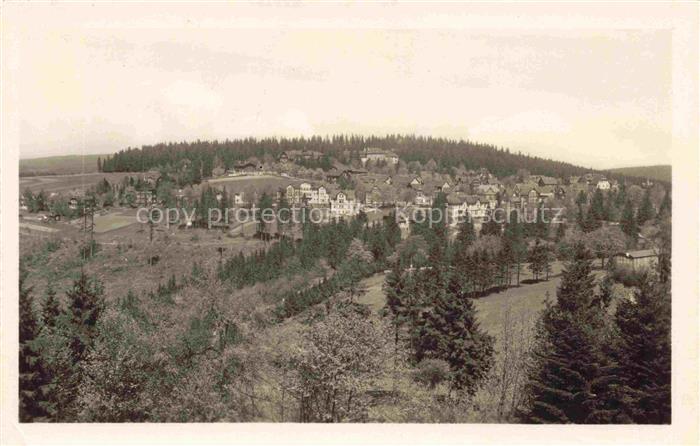 Oberhof  Thueringen Panorama