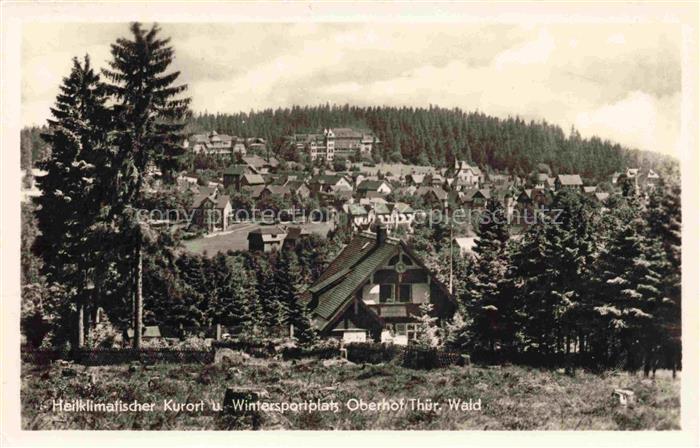 Oberhof  Thueringen Panorama