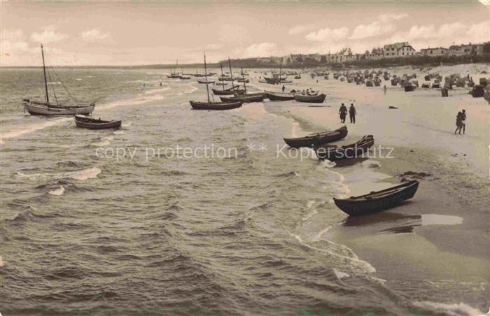 AHLBECK HERINGSDORF Insel Usedom Ostseebad Strand