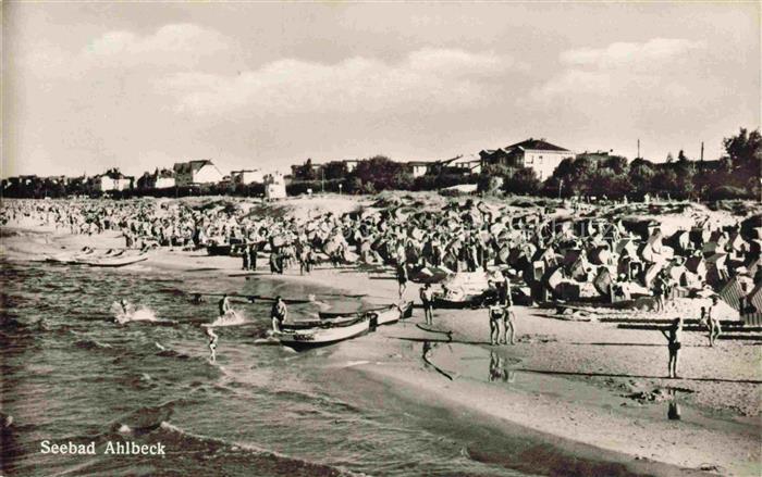 AHLBECK HERINGSDORF Insel Usedom Ostseebad Strandbad