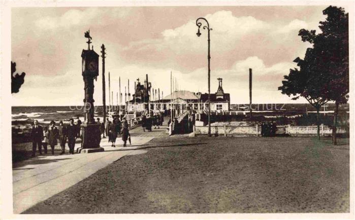 AHLBECK HERINGSDORF Insel Usedom Ostseebad Promenade