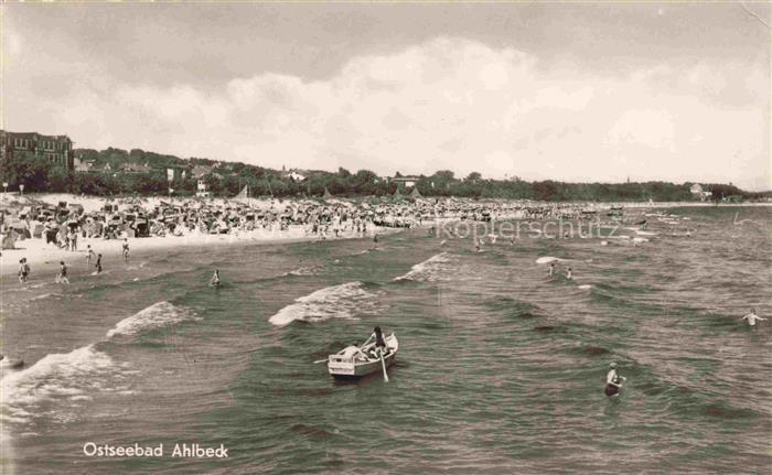 AHLBECK HERINGSDORF Insel Usedom Ostseebad Strand