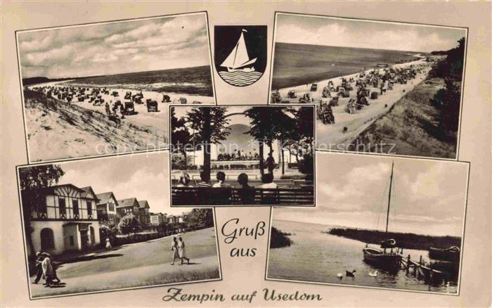 Zempin Ostseebad Strandpartien Hotels Panorama