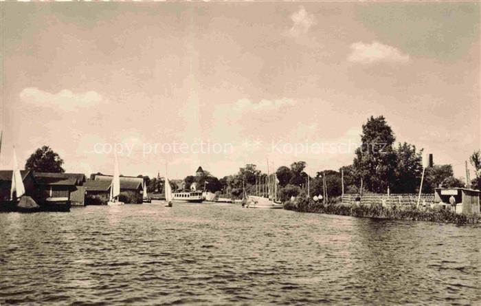 Plau See Mecklenburg-Vorpommern Am Seglerheim
