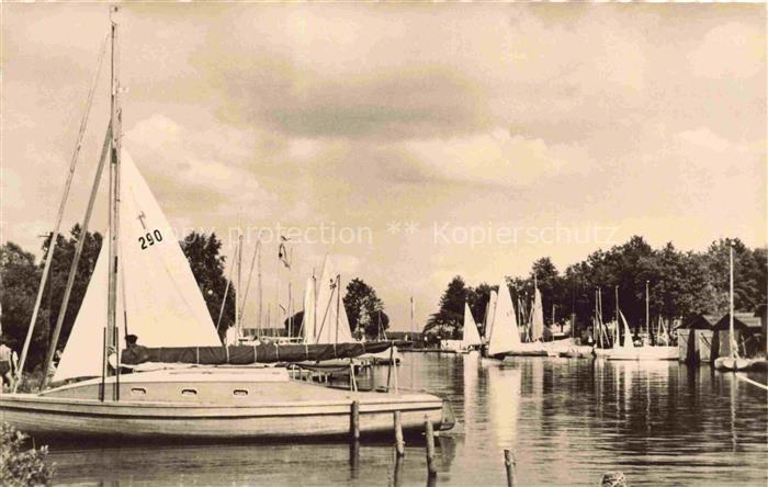 Plau See Mecklenburg-Vorpommern Am Seglerheim