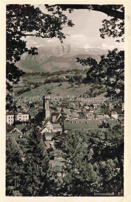 Immenstadt Allgaeu Panorama