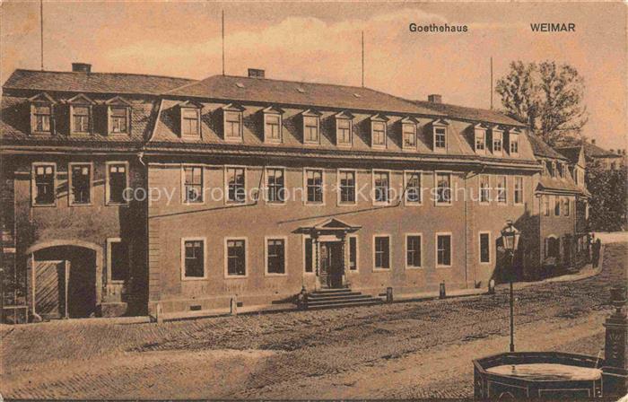WEIMAR  Thueringen Goethehaus