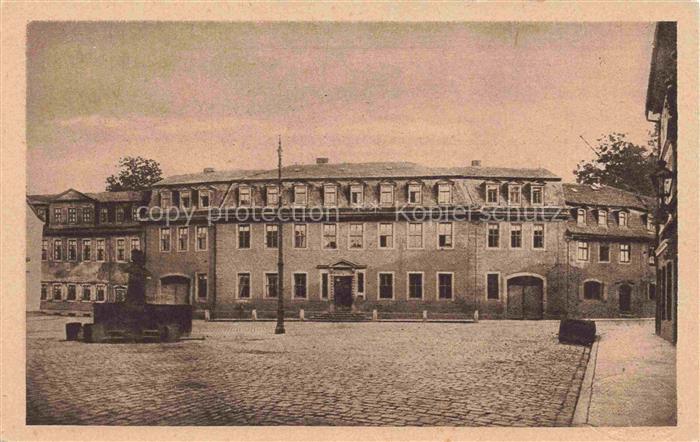 WEIMAR  Thueringen Goethehaus mit Sammlungsanbau Nationalmuseum