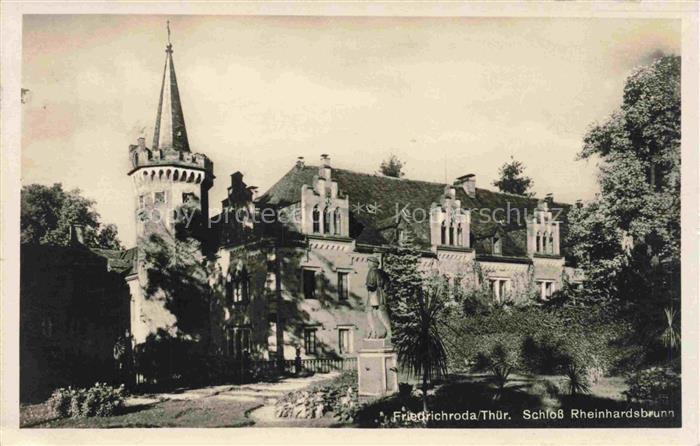 Friedrichroda Thueringen Schloss Rheinhardsbrunn