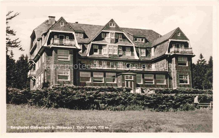 Ilmenau  Thueringen Berghotel Gabelbach