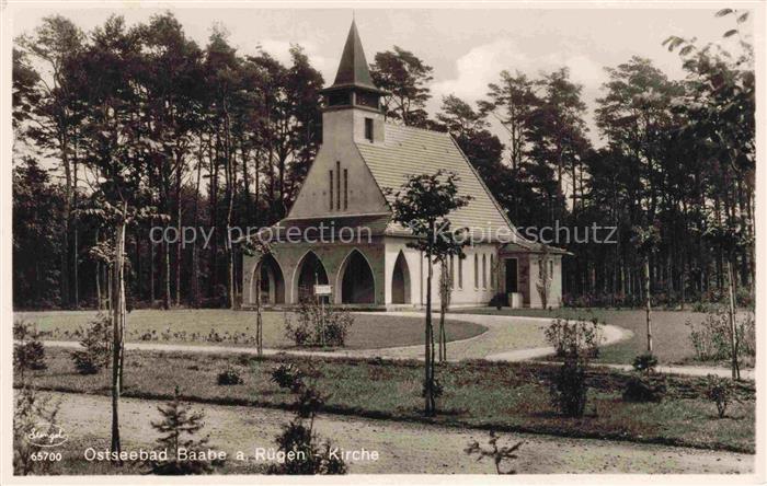 BAABE Ostseebad Ruegen Kirche