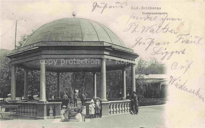 Bad Brueckenau Bayern Stahlwasserquelle