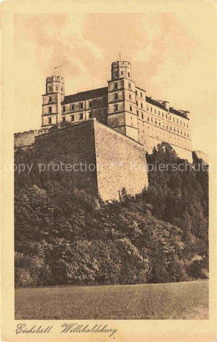 Eichstaett Oberbayern Willibaldsburg