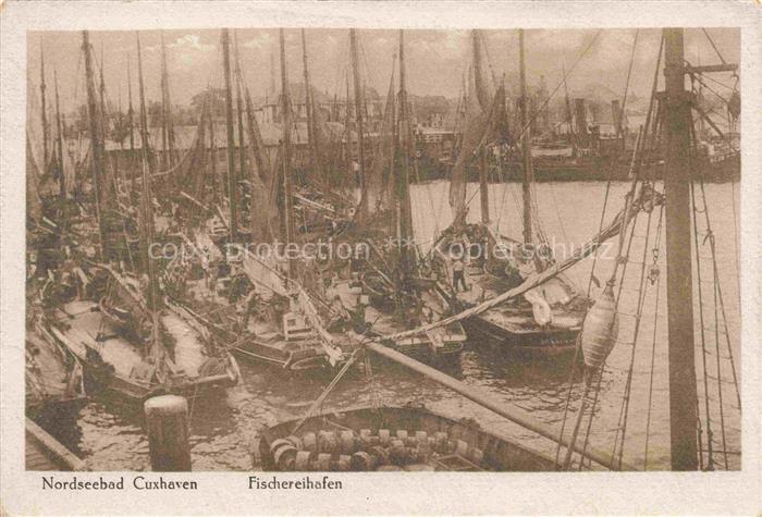 CUXHAVEN Nordseebad Fischereihafen