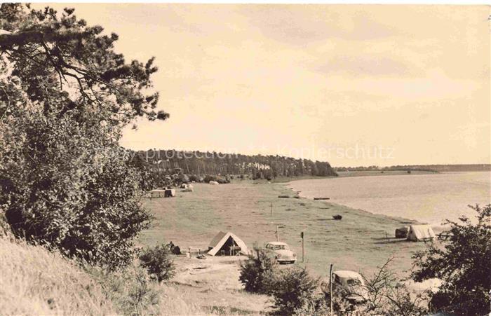 Nossentiner Huette Mueritz Mecklenburg-Vorpommern Zeltplatz Strand