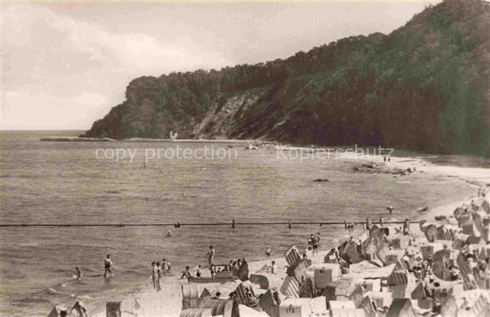 GoeHREN  Ostseebad Ruegen Steilkueste Strand