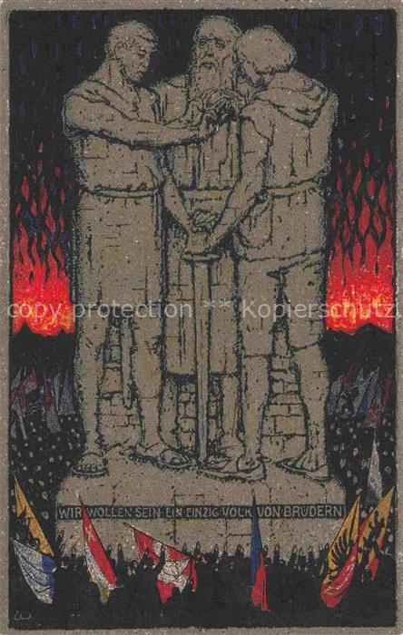 Bundesfeier Schweiz Jahrgang: zu Gunsten durch den krieg