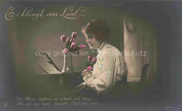 Foto NPG Nr. 12979/5 Rosen Piano Klavier