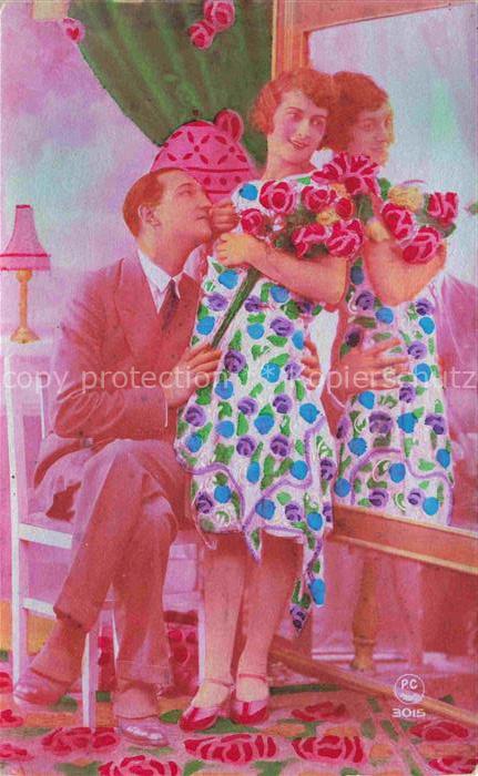 Foto PC Paris Nr. 3015 Frau Rosen