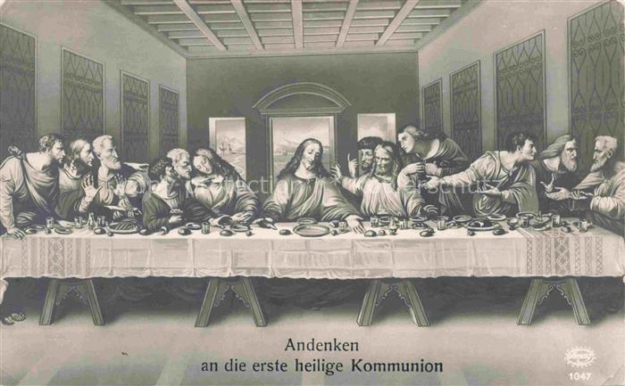 Foto Amag Nr. 1047 Jesus ersten heilige Kommunion