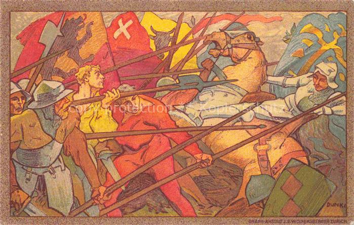 Bundesfeier Schweiz Jahrgang: Krieg Soldaten