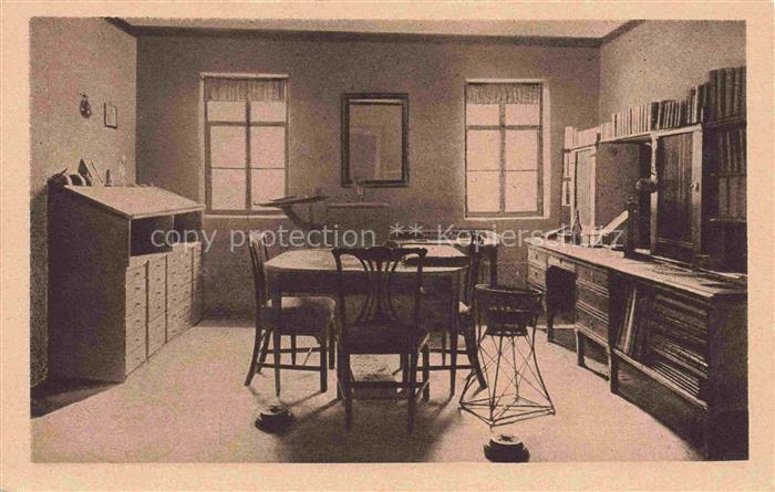 GOETHE Johann Wolfgang von (1749-1832) Dichter Arbeistzimmer Weimar