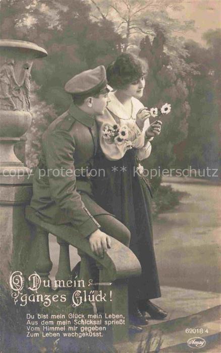 Foto Amag Nr. 62018/4 Frau Soldat Rosen