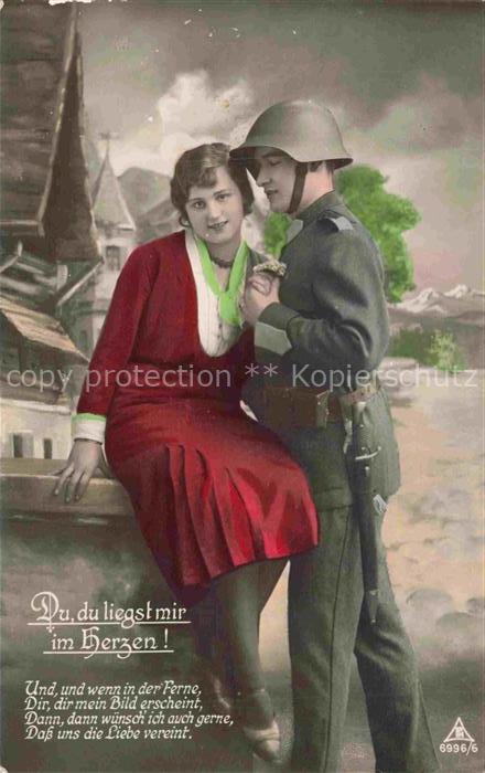 Foto PH Paris Nr. 6996/6 62018/2 Frau Soldat