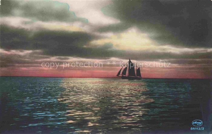 Foto Amag Nr. 64113/3 Segelschiff