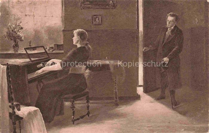 BEETHOVEN Ludwig van Komponist Blinde F. Armin Piano Klaviere