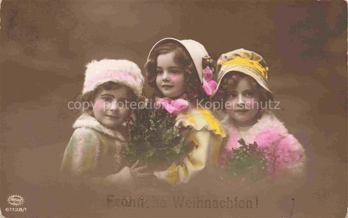 Foto Amag Nr. 61128/2 Weihnachten Maedchen
