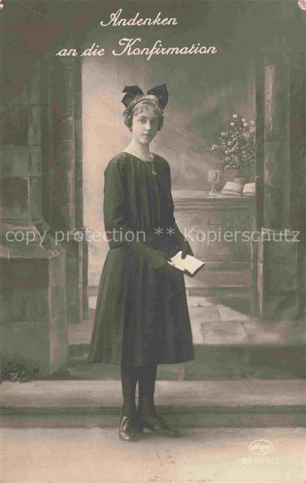 Foto Amag Nr. 52929/1 Konfirmation Glueckwunsch