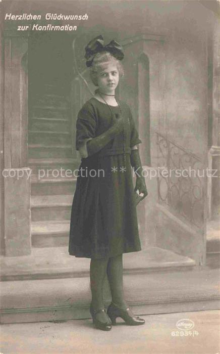 Foto Amag Nr. 62934/4 Konfirmation Glueckwunsch