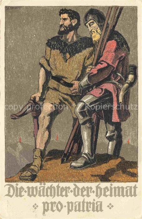 Bundesfeier Schweiz Jahrgang: Soldaten