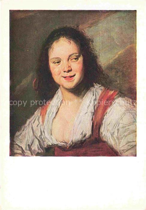 HALS Frans (1580-1666) Kuenstlerkarte Zigeunerin Bohemienne