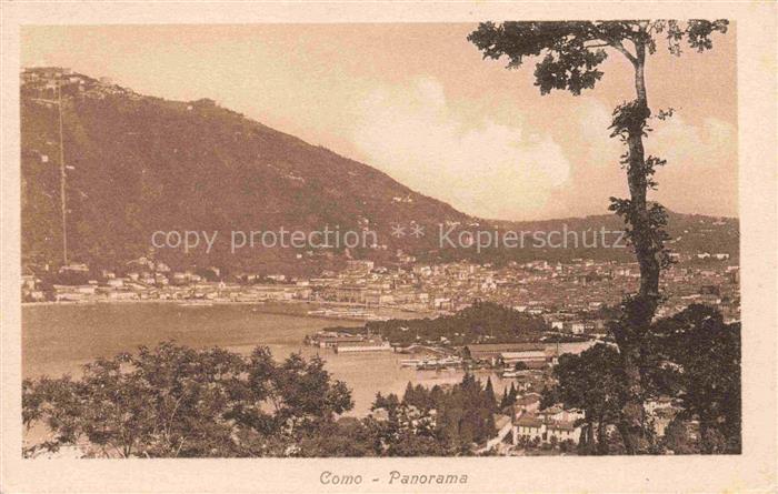 COMO  Lago di Como Lombardia IT Panorama