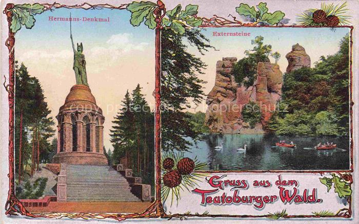 Teutoburgerwald Hermanns Denkmal Externsteine