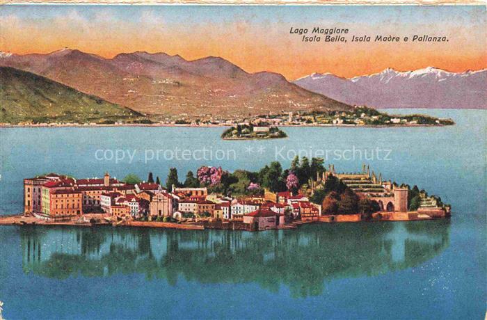 Isola-Bella Lago Maggiore IT Isola Madre e Pallanza