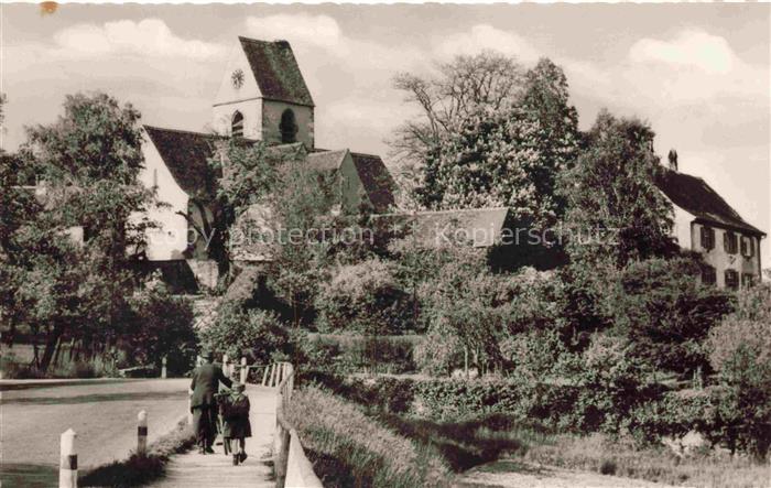 Roetteln Roettelweiler Loerrach BW Aufgang zur Kirche